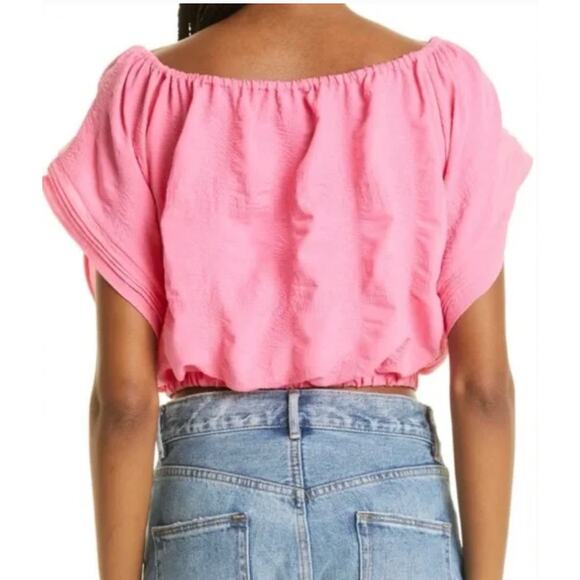 NEW Ramy Brook Rita Crop Top in Pink - Picture 8 of 8